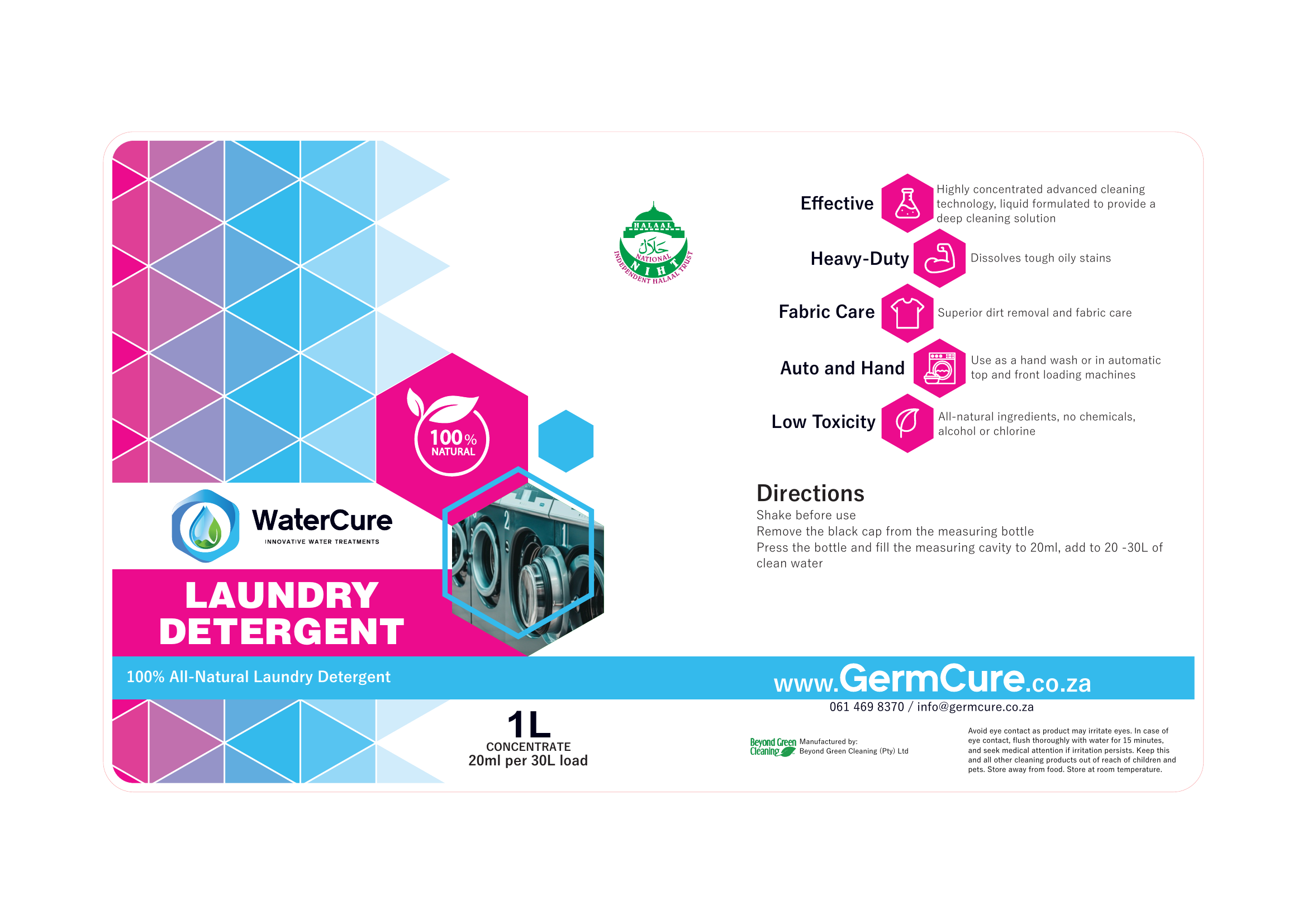 GermCure Laundry Detergent